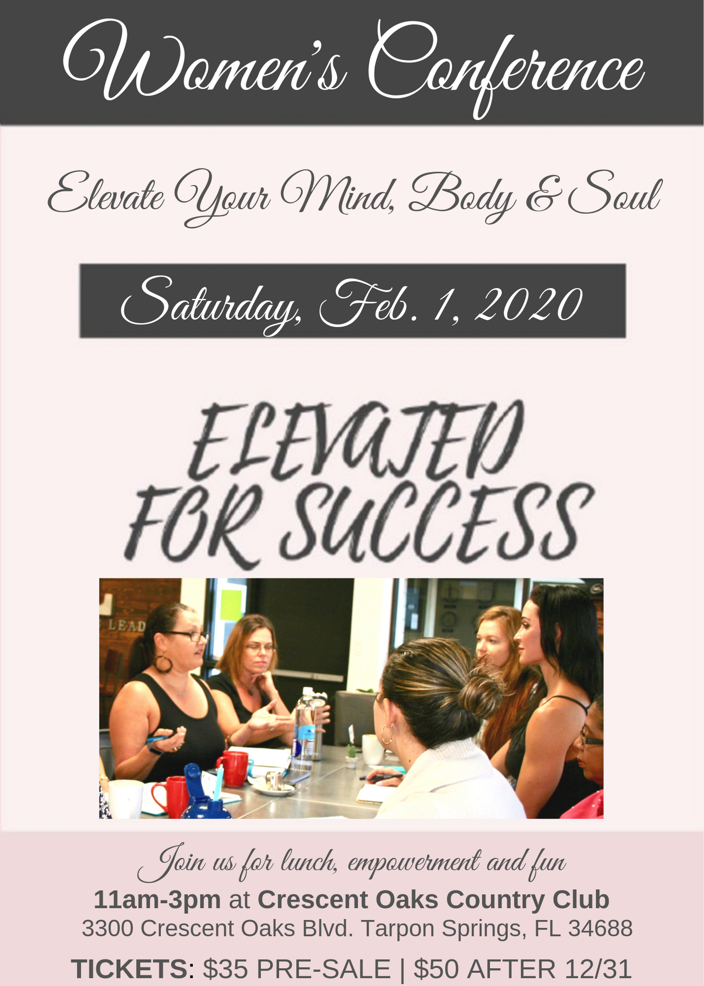 Elevated For Success Women's Conference