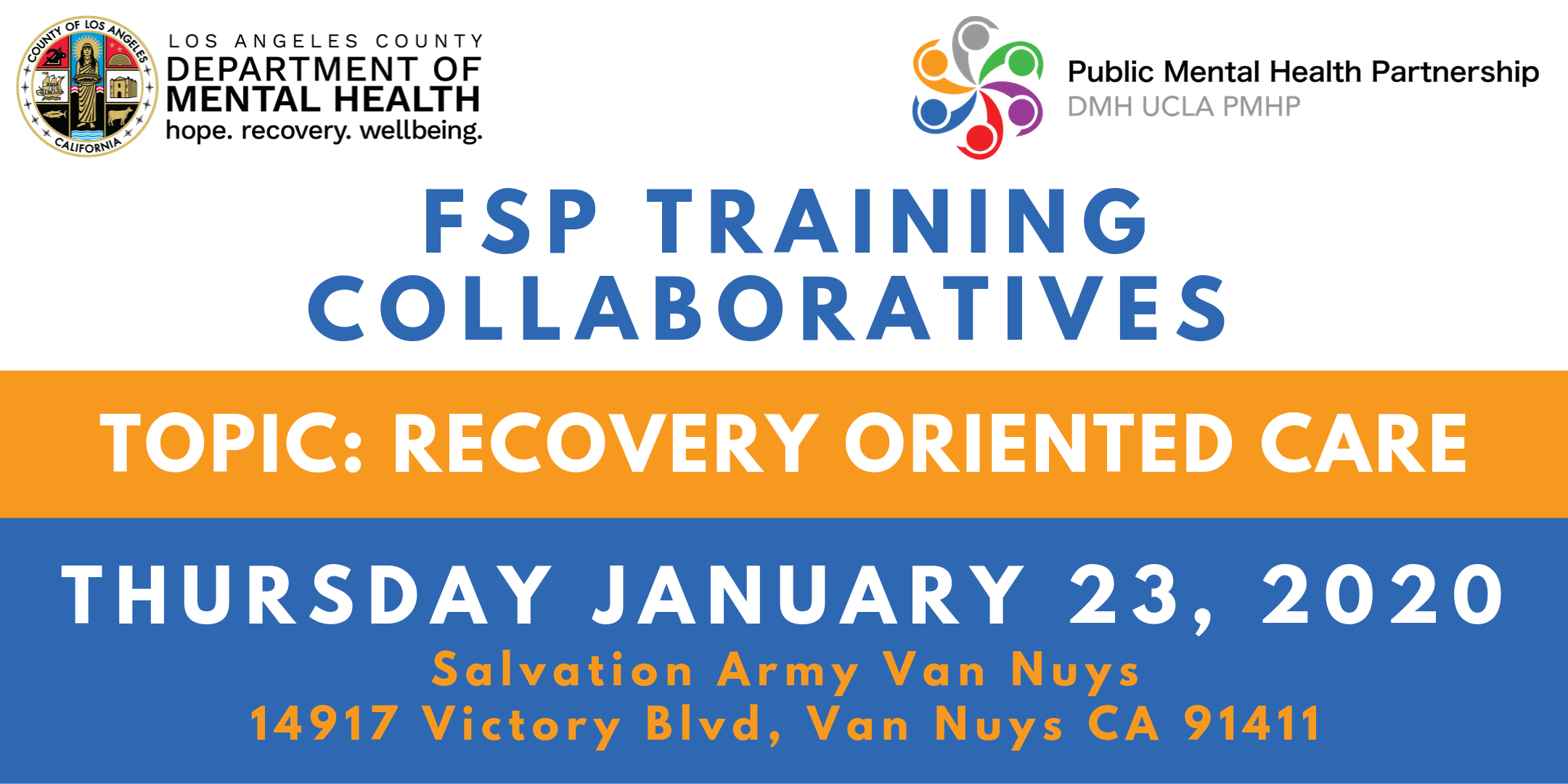 FSP Training Collaborative: Recovery-Oriented Care