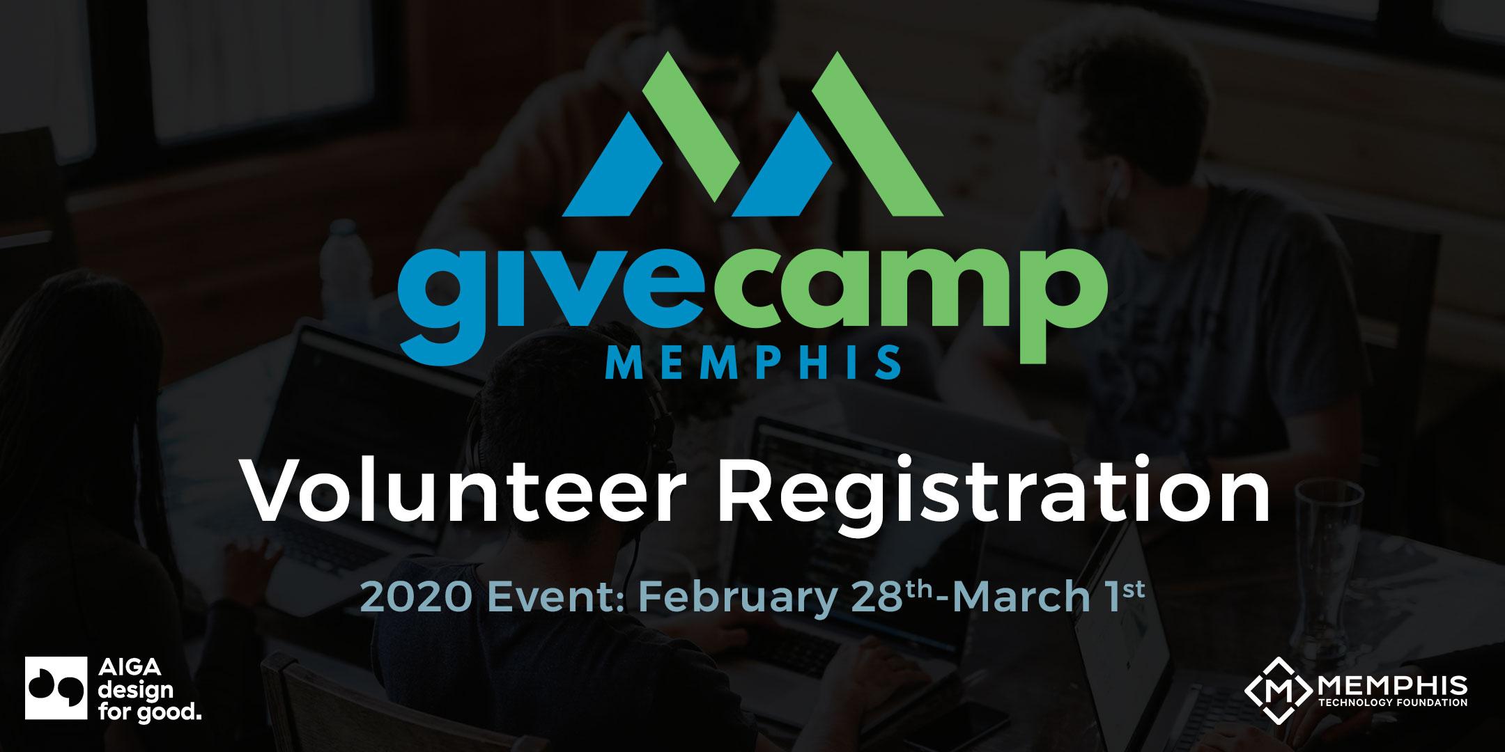 GiveCamp Memphis / Design for Good 2020