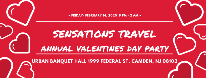Sensations Travel Annual Valentines Day Party