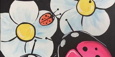 A Loveliness of Ladybugs - Family Fun - Paint and Sip by Classpop ...