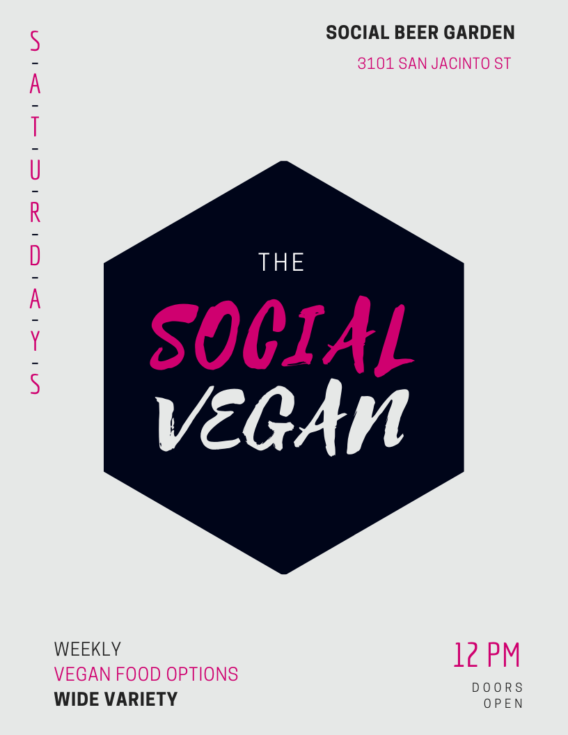 The Vegan Social | Social Beer Garden