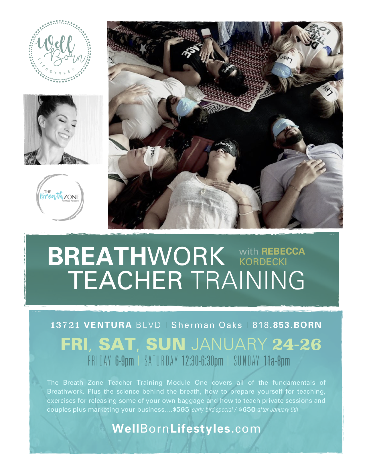 Breathwork Teacher Training with Rebecca Kordecki