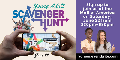 Young Adult Scavenger Hunt + Connect Tickets, Sat, Jun 22, 2024 at 2:30 ...