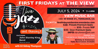 First Fridays at the View-Live Jazz & Dancing Tickets, Fri, Jul 5, 2024 ...