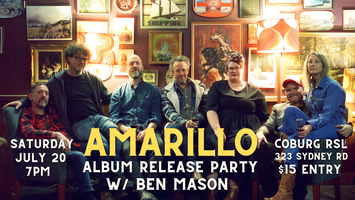 Amarillo GOLDEN MOUNTAIN Album Release Party Tickets, Sat 20/07/2024 at ...