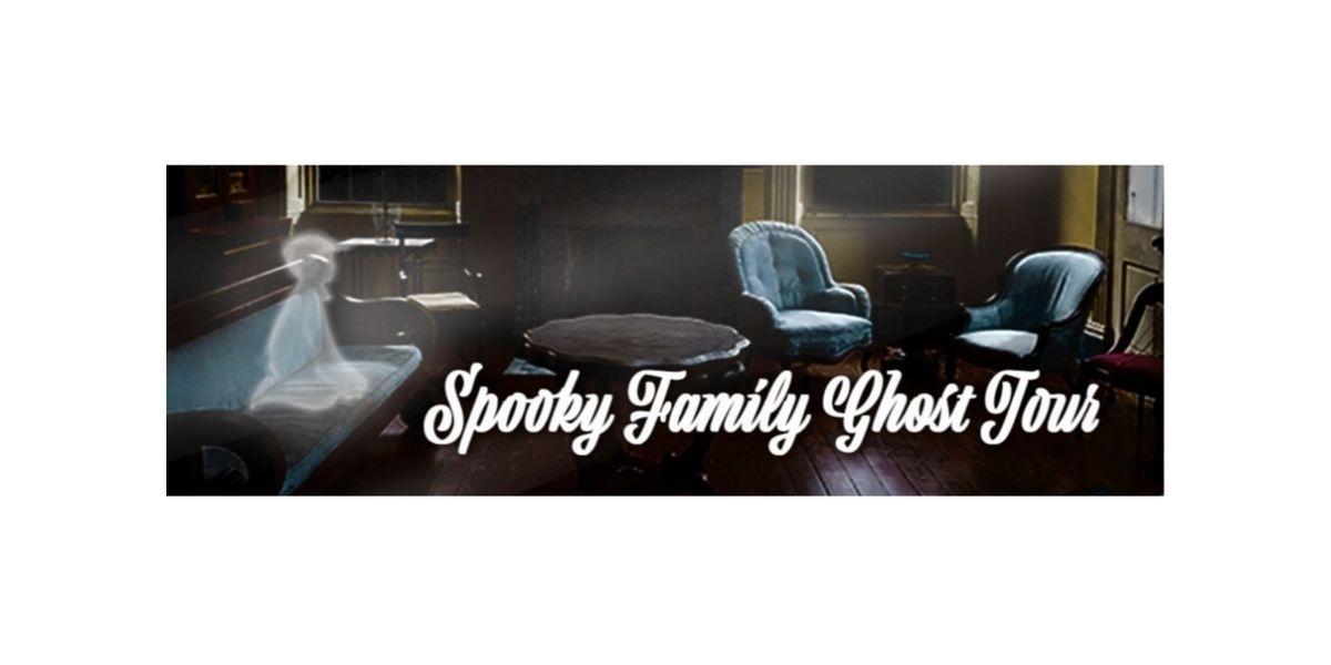 Spooky Family Ghost Tour (09-28-2020 starts at 5:00 PM)