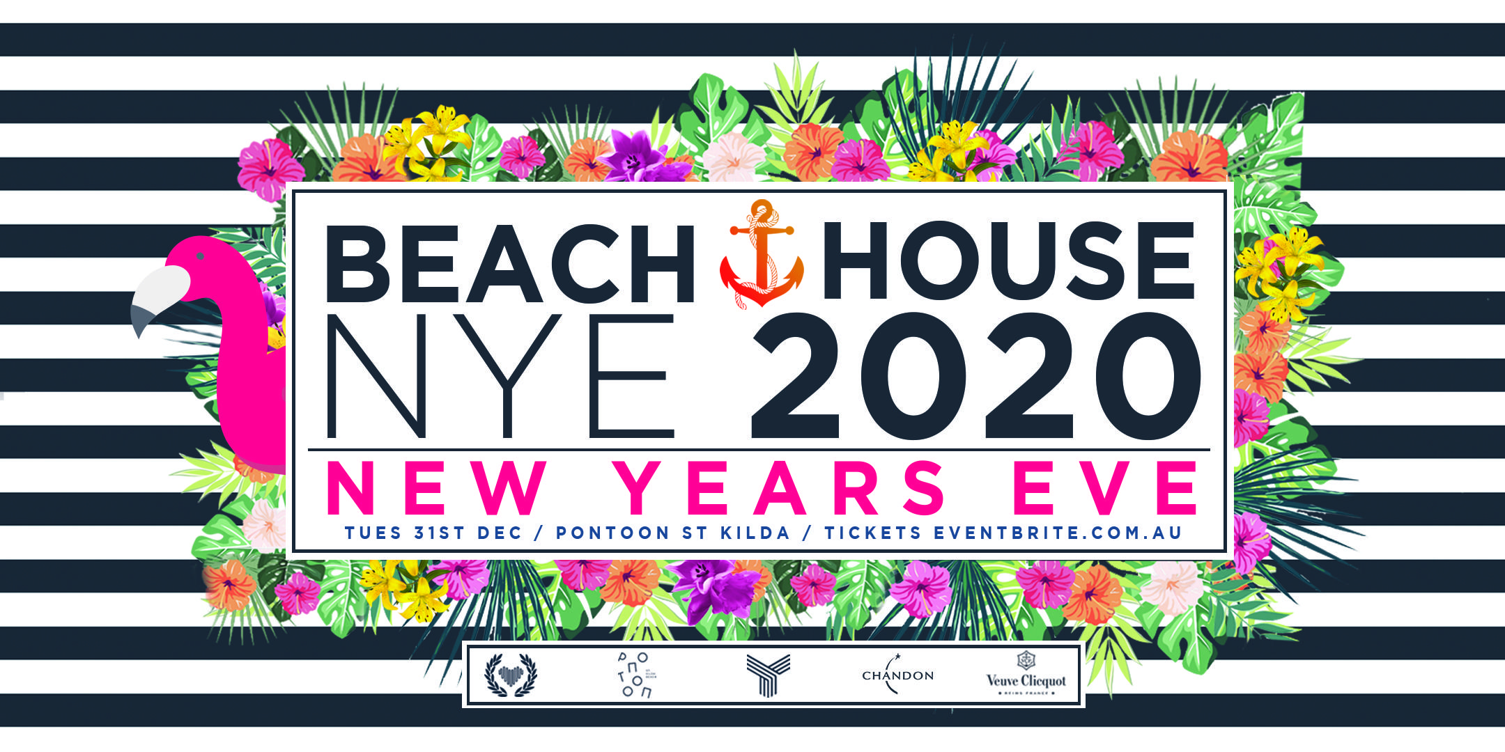 Beach House Nye 2020 Pontoon St Kilda 31 Dec 2019