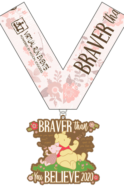 2020 Braver Than You Believe 1M, 5K, 10K, 13.1, 26.2 -Knoxville