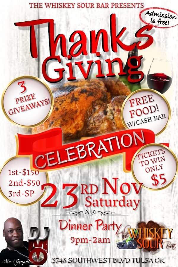 Thanksgiving party win $200 in prizes