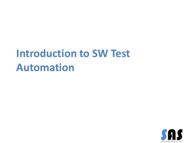 Introduction To Software Test Automation 1 Day Training in Detroit, MI