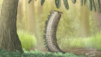 Burpee Museum Art of the Earth - Arthropleura - largest invertebrates ...