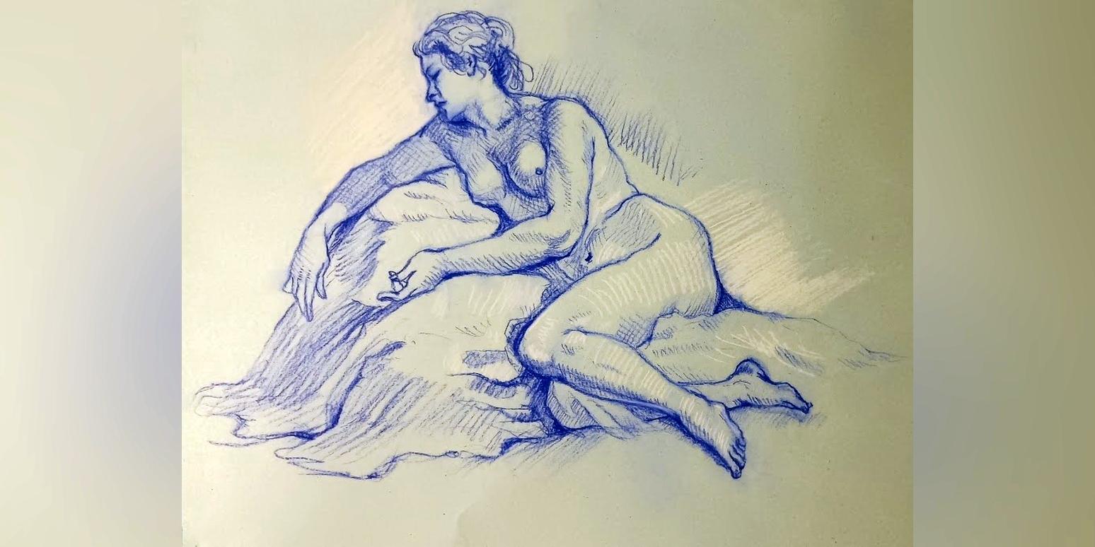 Drawing THE HUMAN FIGURE from the Masters - (WTD72-0806) dibujofranco