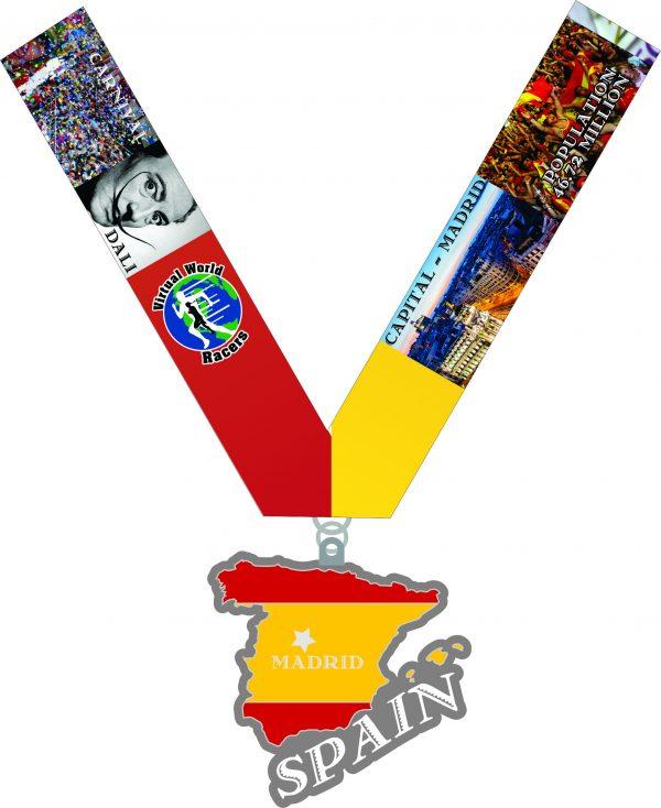 2020 Race Across Spain 1 Mile, 5K, 10K, 13.1, 26.2- Ann Arbor