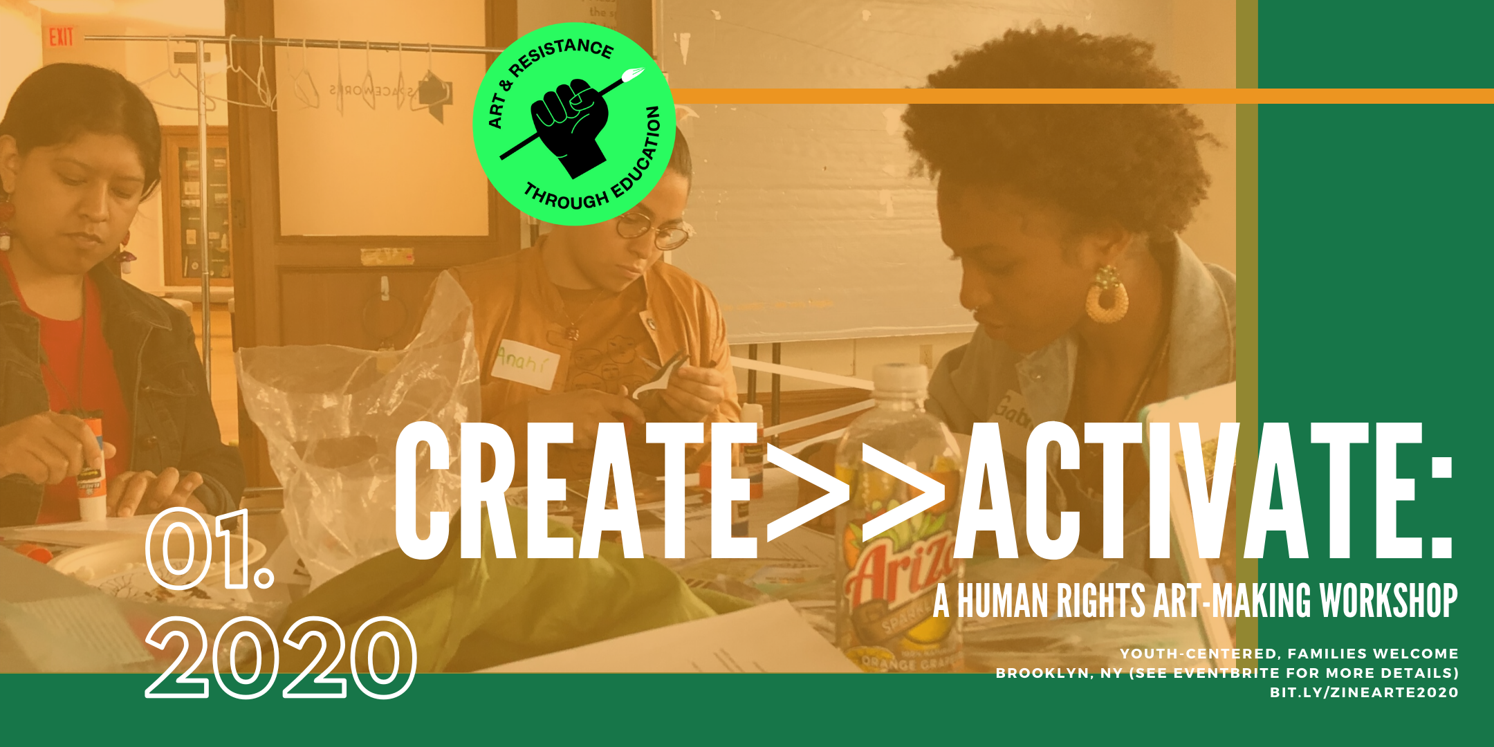 Create>>Activate: A Human Rights Art-Making Workshop