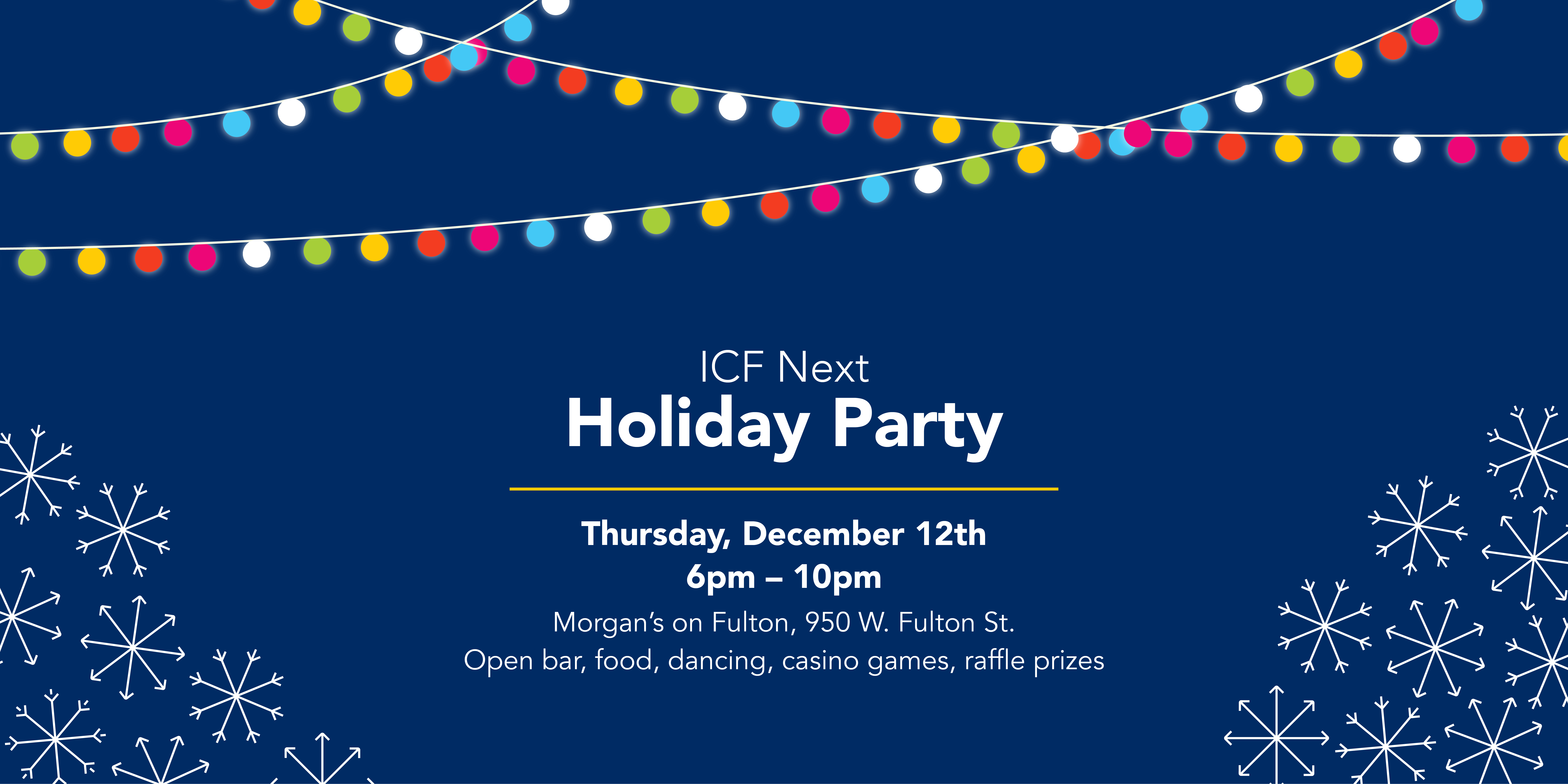 ICF Next Holiday Party