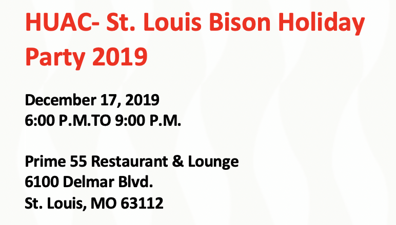 HUAC-St. Louis Holiday Party 2019
