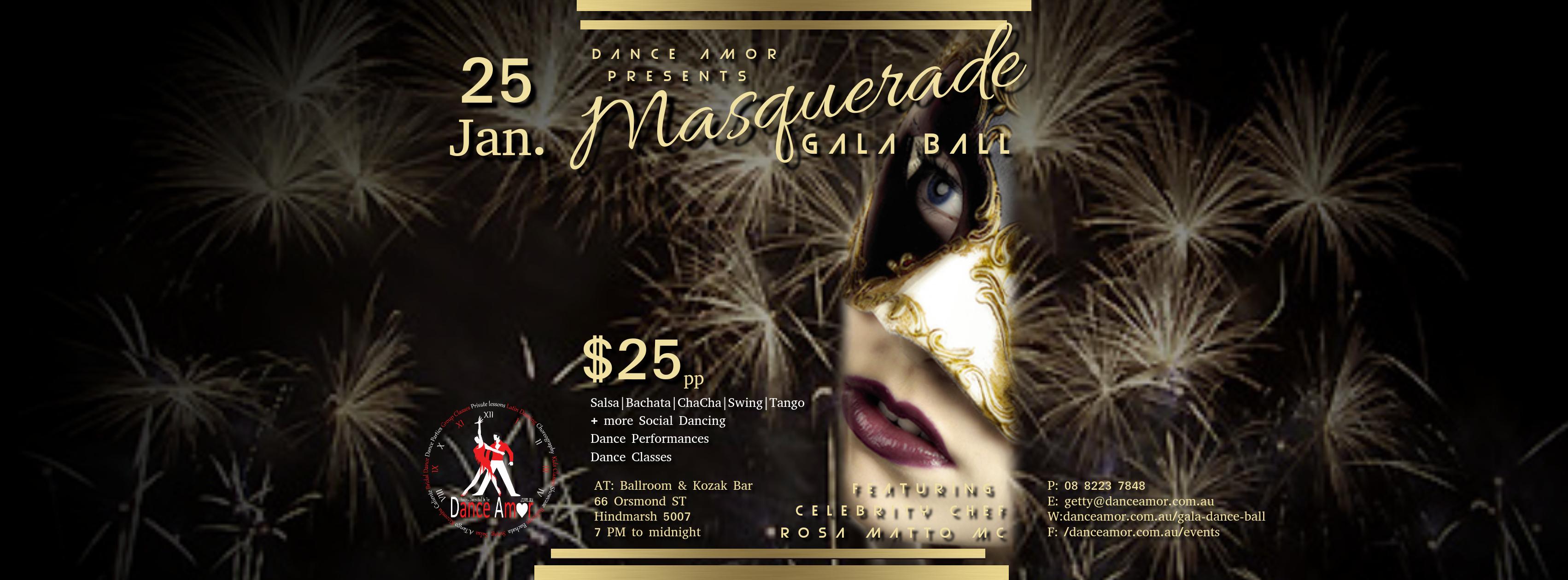 Masquerade Gala Dance Ball