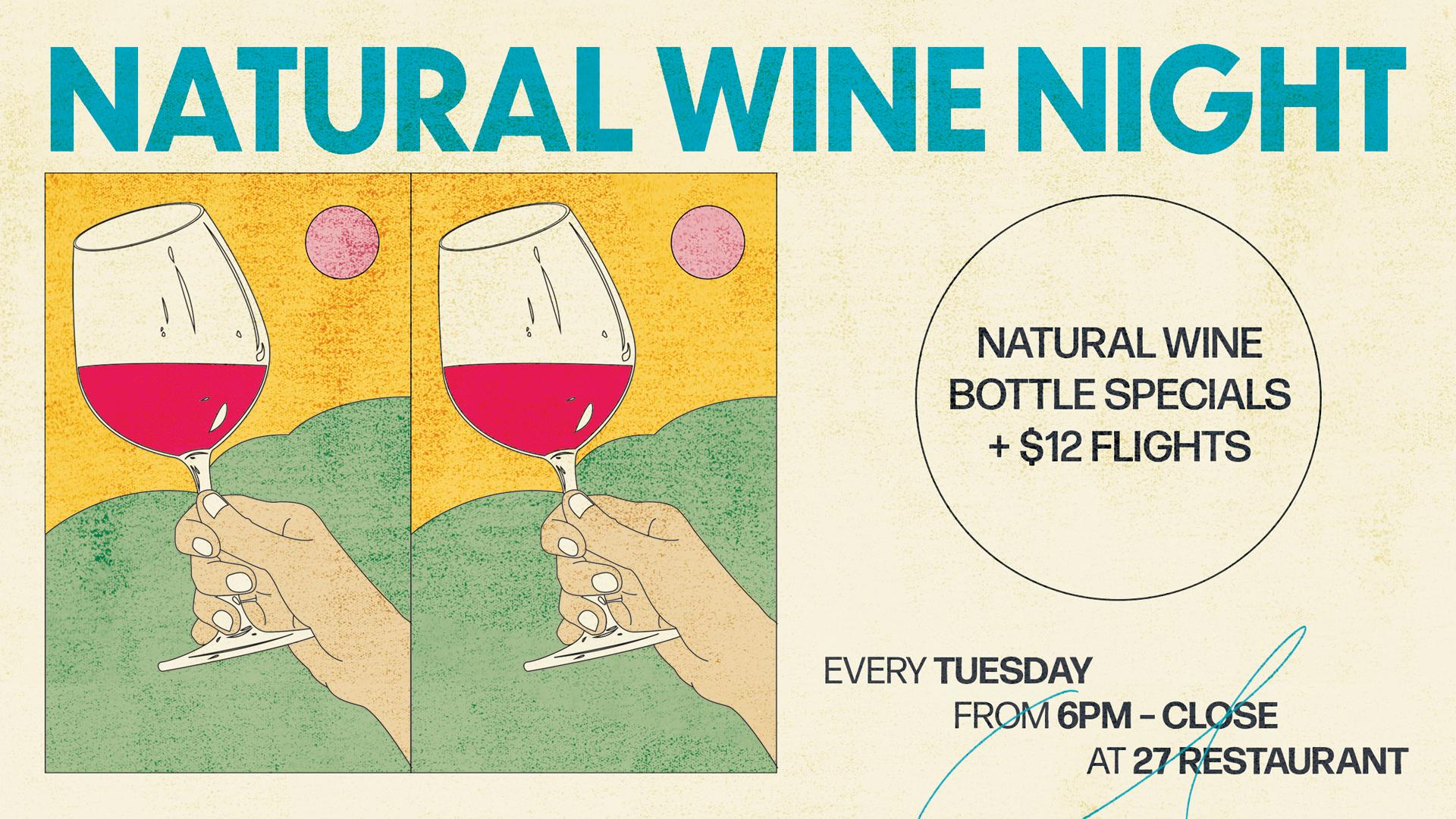 Natural Wine Bottle & Flight Specials