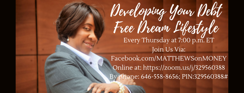 Developing YOUR Debt Free DREAM Lifestyle (online)