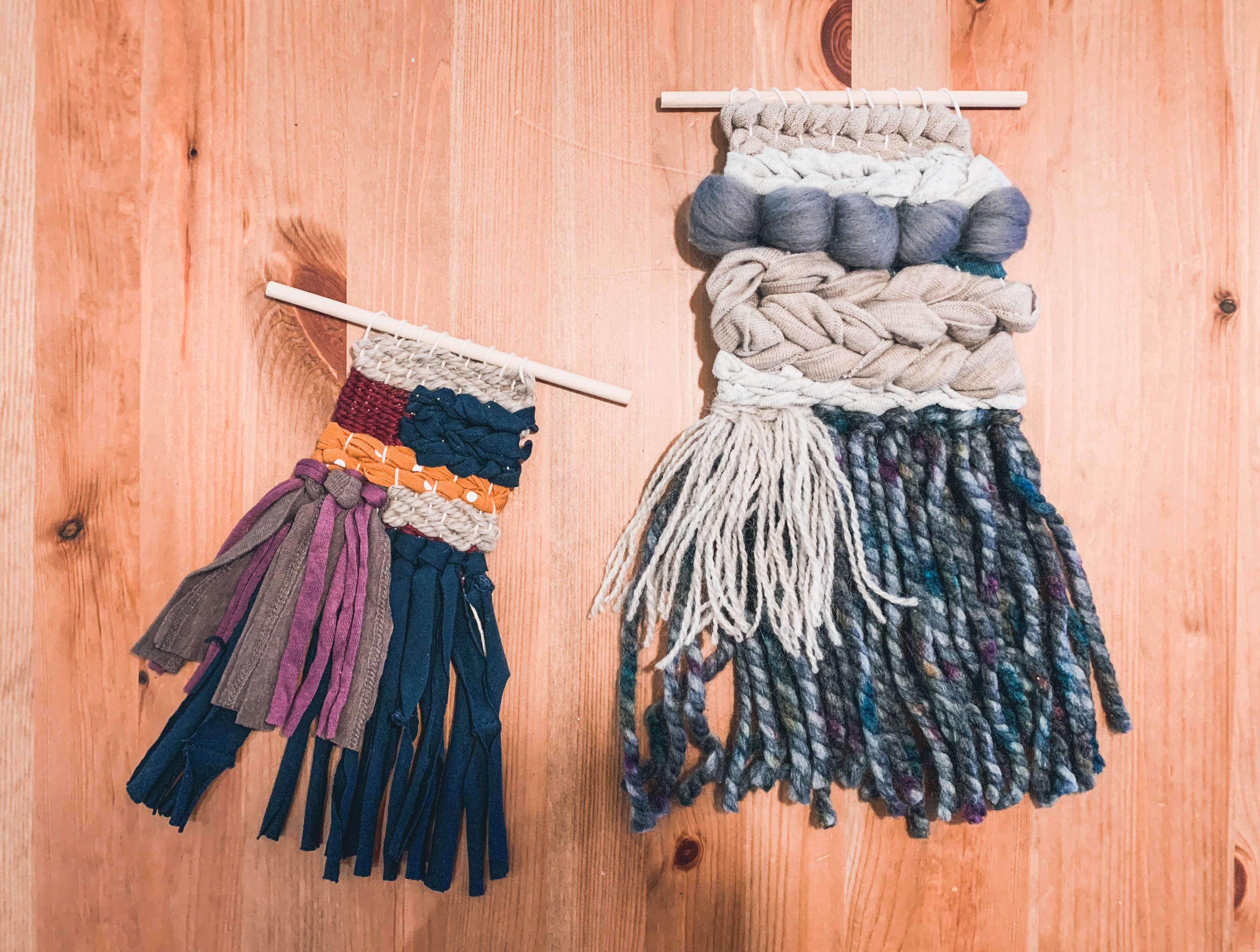 The Upcycle Project- Creative Loom Weaving