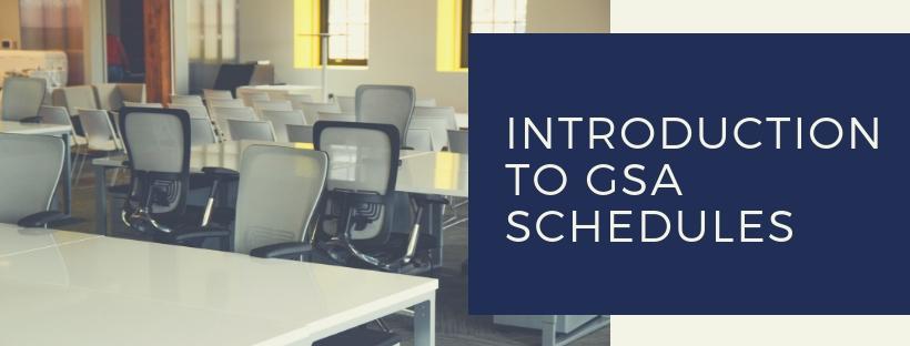 Introduction to GSA Schedules