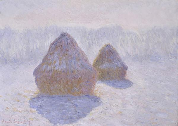 Learn to Paint Like the Masters: Claude Monet's Haystacks in the Snow
