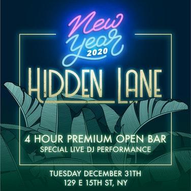 New Year's Eve 2020 at Hidden Lane