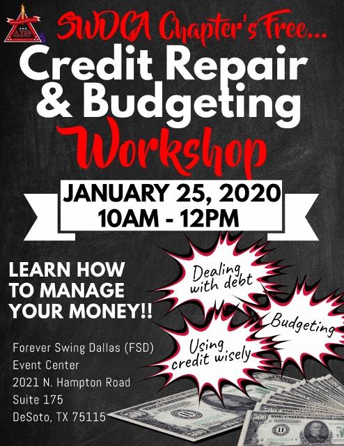 FREE Credit Repair & Budgeting Workshop!
