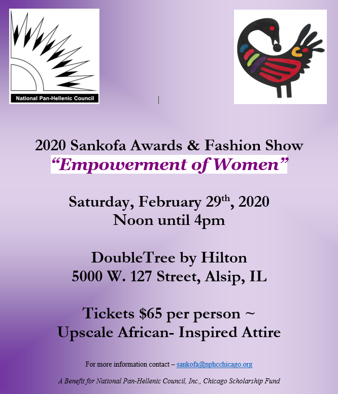 2020 Sankofa Awards & Fashion Show  Empowerment of Women