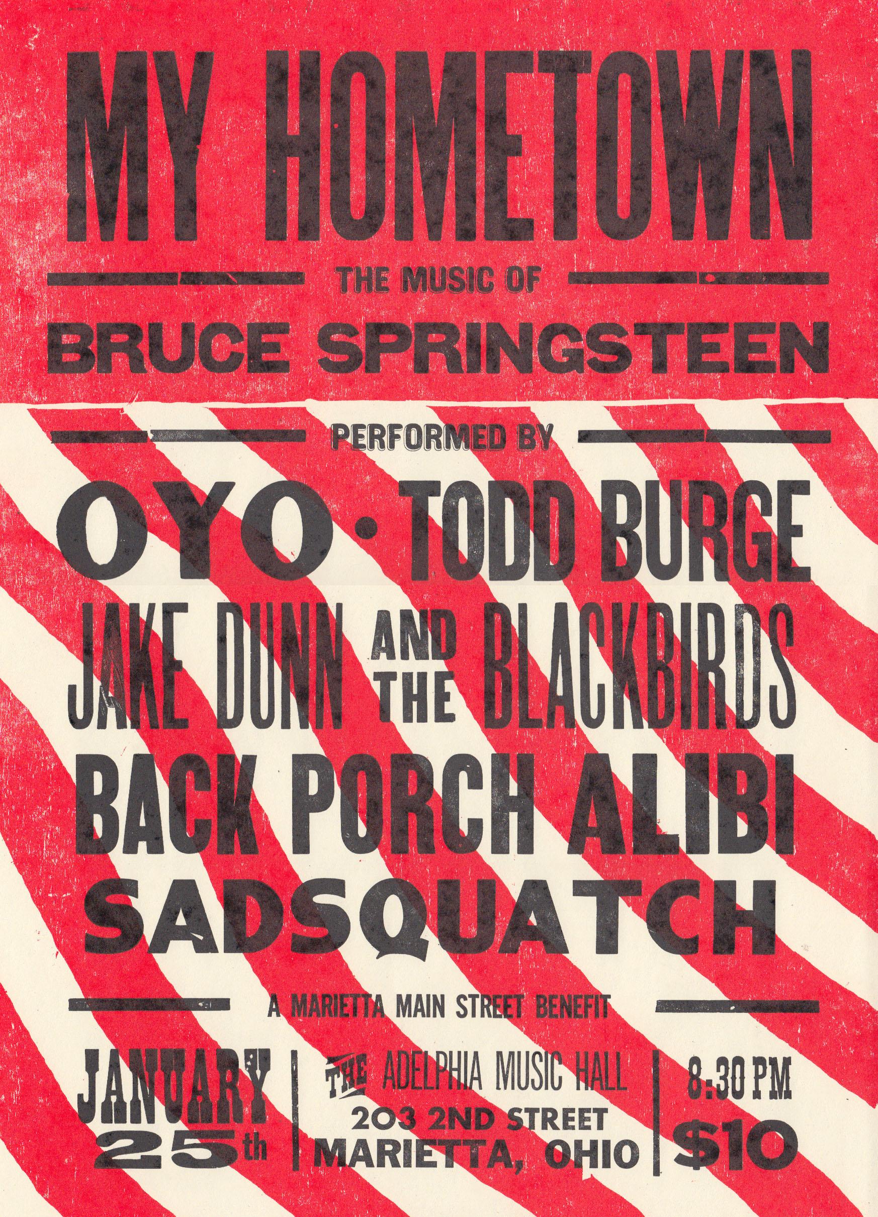 My Hometown-The music of Bruce Springsteen