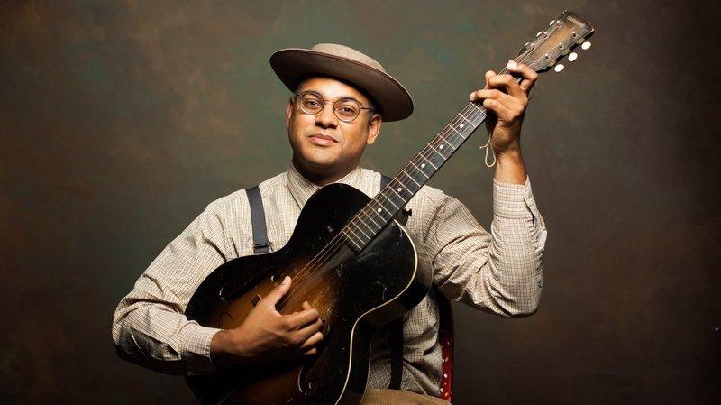 Dom Flemons with opener Nora Brown