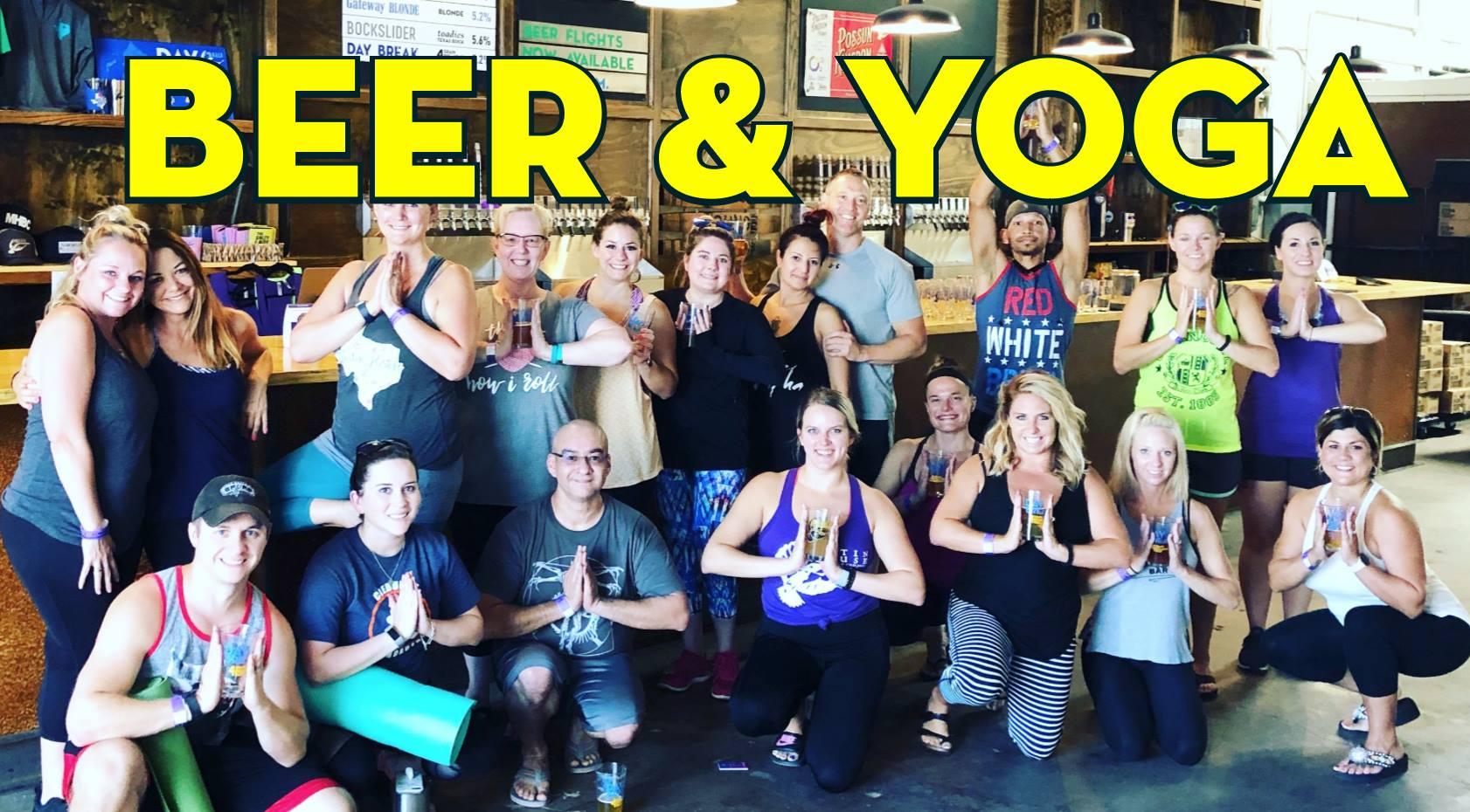 Beer and Yoga at Martin House Brewing