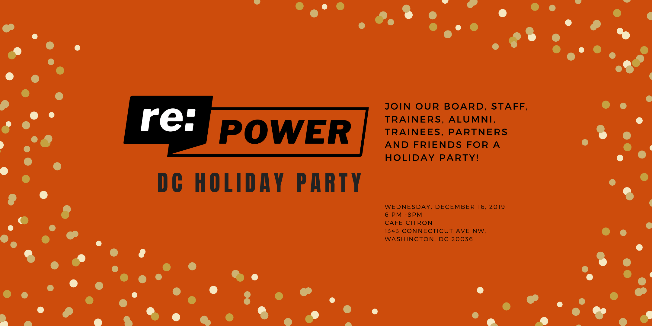 re:Power DC Holiday Party