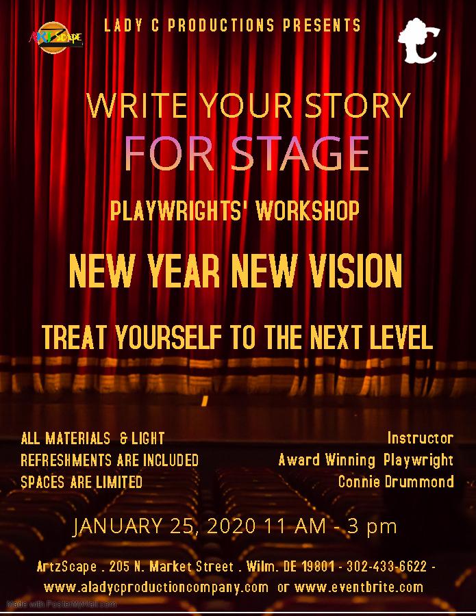 Write Your Story for Stage - Intensive Play Writing Class
