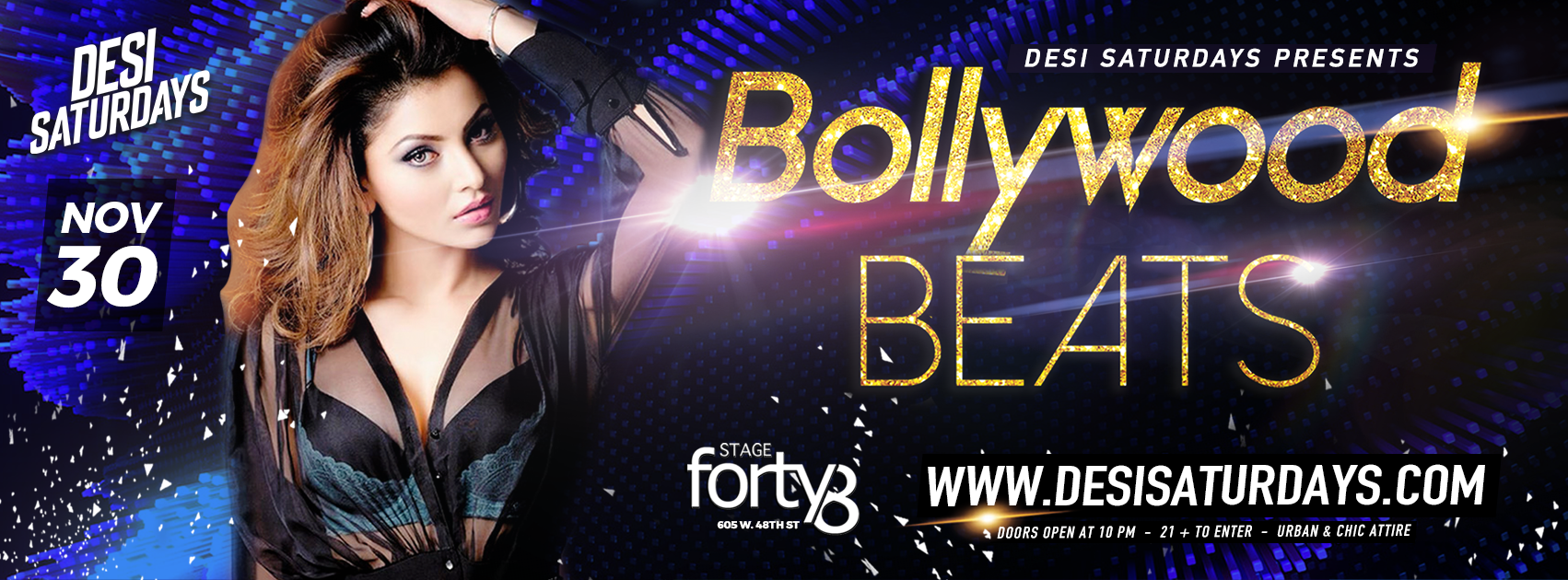 DesiParty In The City @ Stage48 NYC - A Weekly Saturday Bollywood DesiParty 