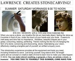 Stonecarving with Frank Shopen