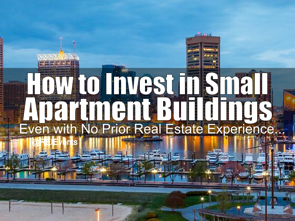 Investing on Small Apartment Buildings in Maryland
