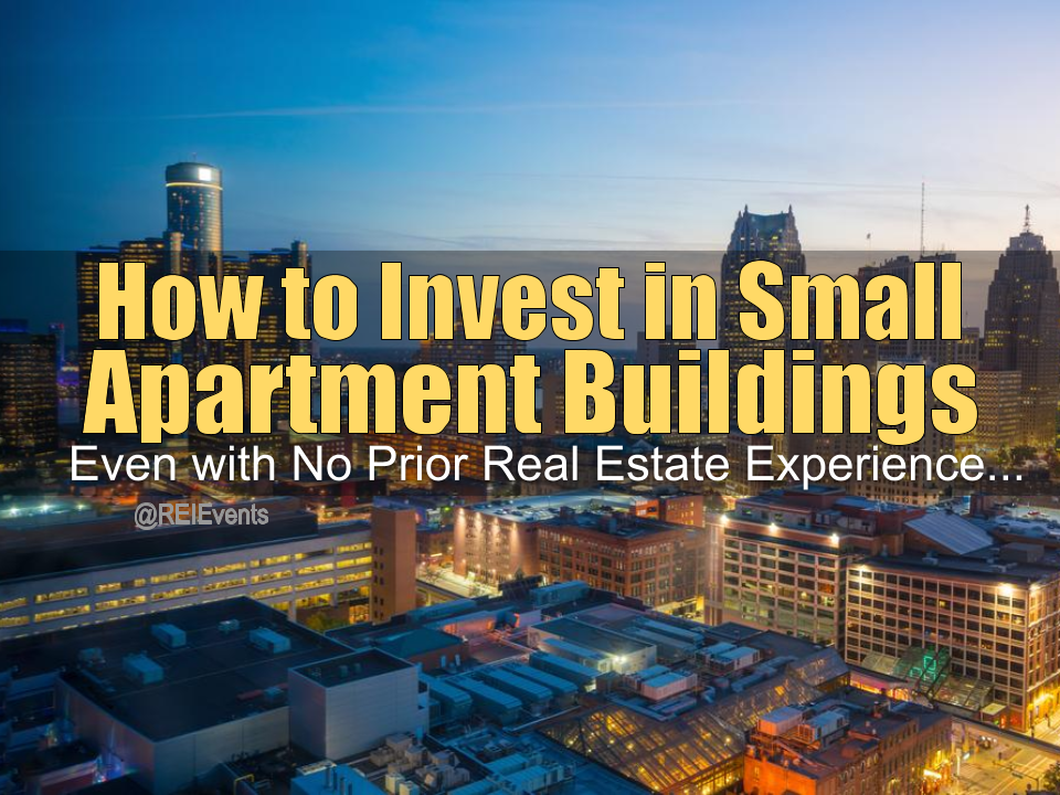 Investing on Small Apartment Buildings in Detroit MI
