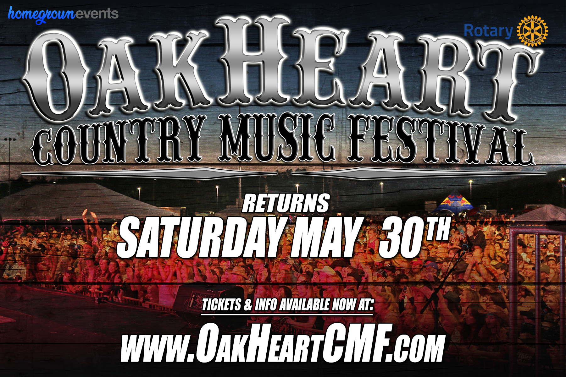 The 2020 OakHeart Country Music Festival