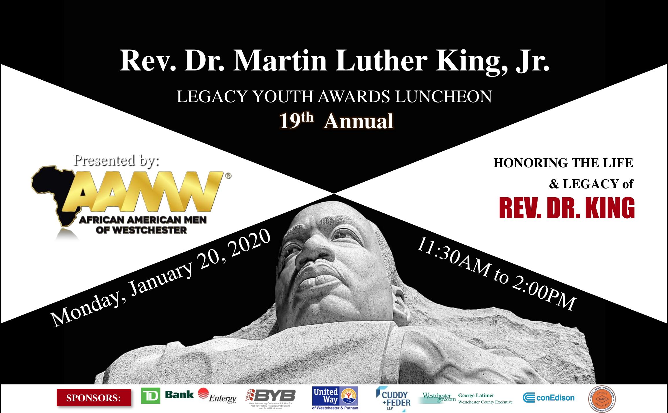 19th Annual Martin Luther King, Jr. Youth Legacy Awards Luncheon