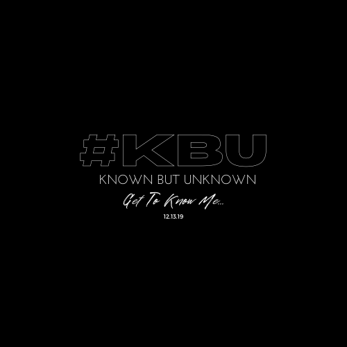 Known but UNKNOWN: Get To Know Me...