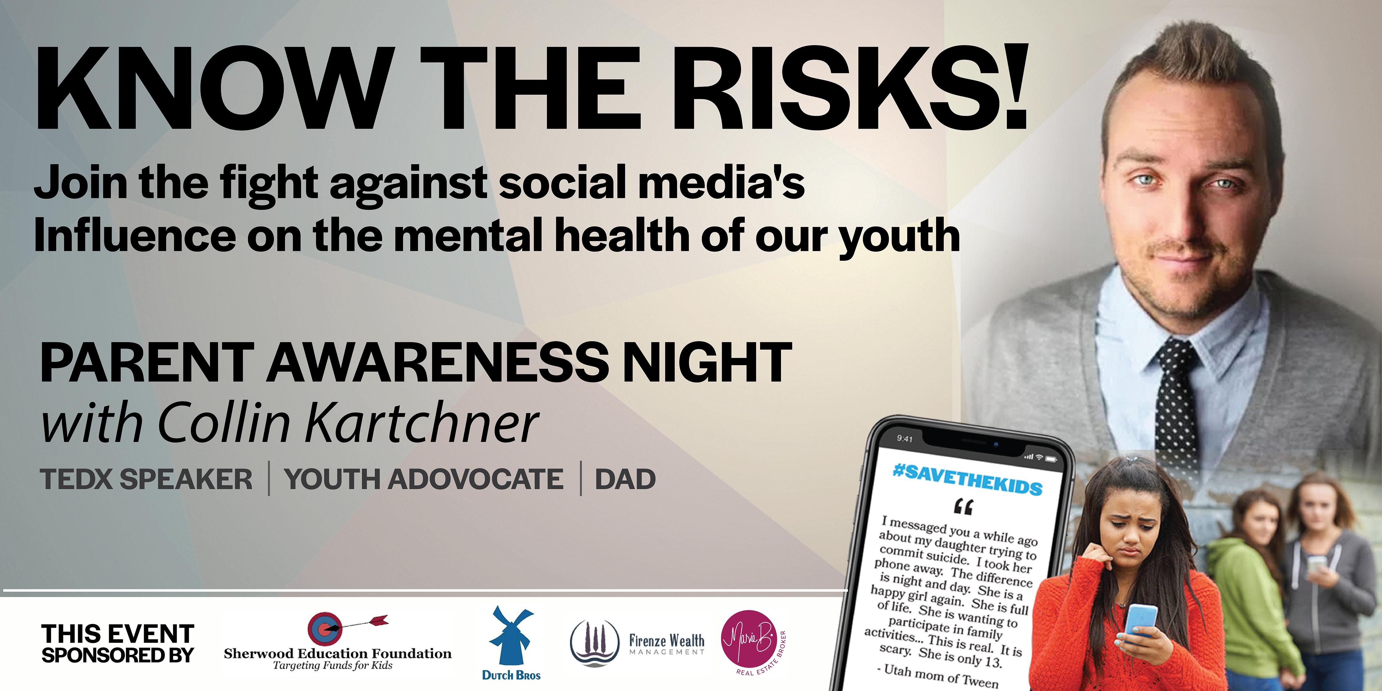 Parent Awareness Night with Collin Kartchner ~ #SavetheKids