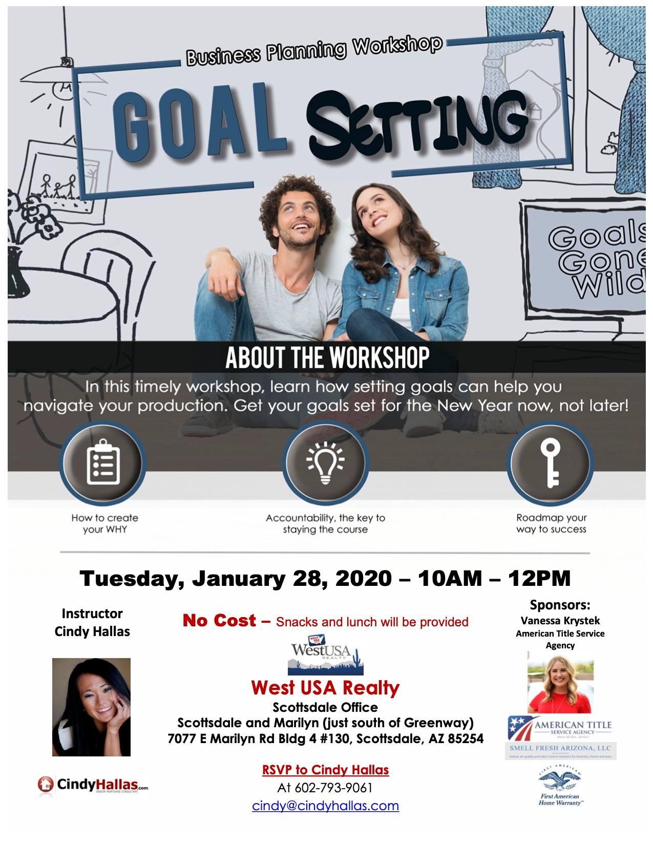Goal Setting - A Business Planning Workshop