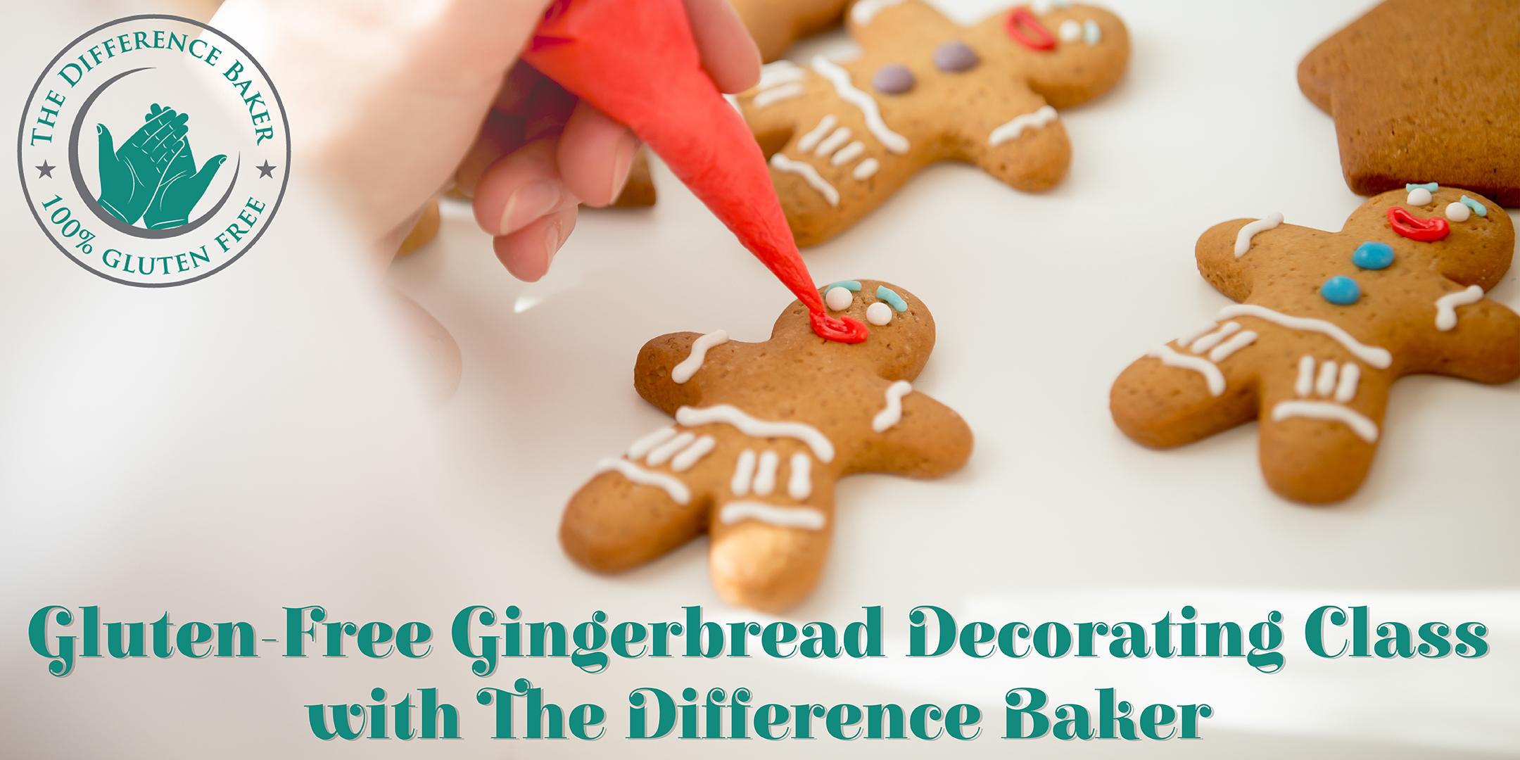 Gluten-Free Gingerbread Decorating Class for Kids with The Difference Baker