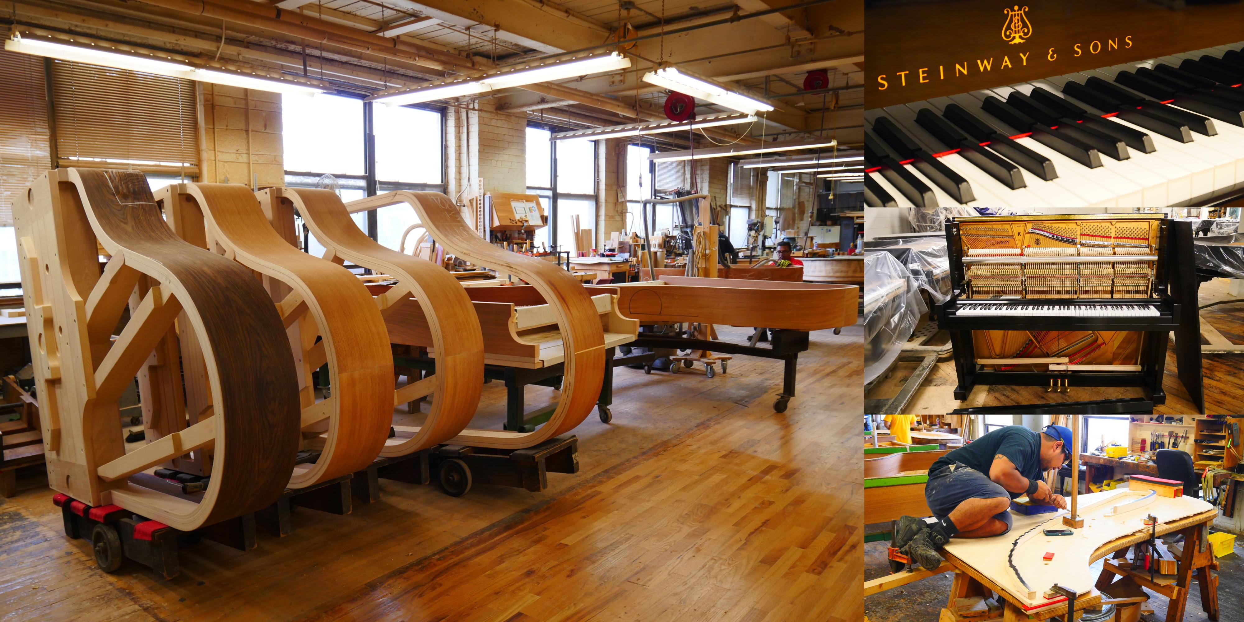Following the Journey of a Piano @ Steinway & Sons Piano Factory