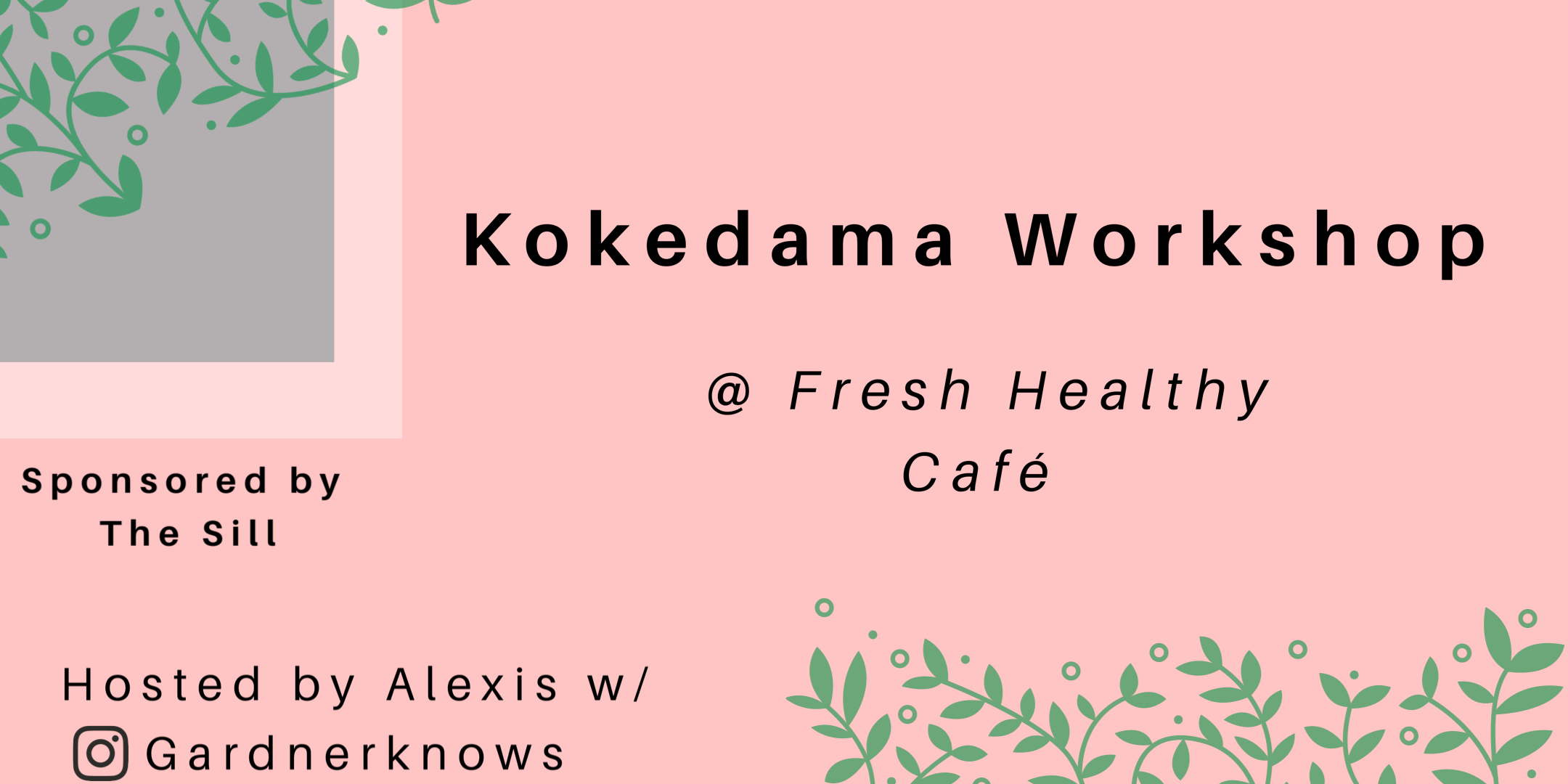 Kokedama Workshop 101