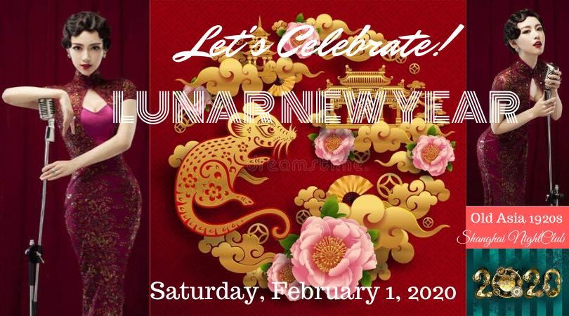 2020 Lunar New Year Celebration - 1920s Old Asia
