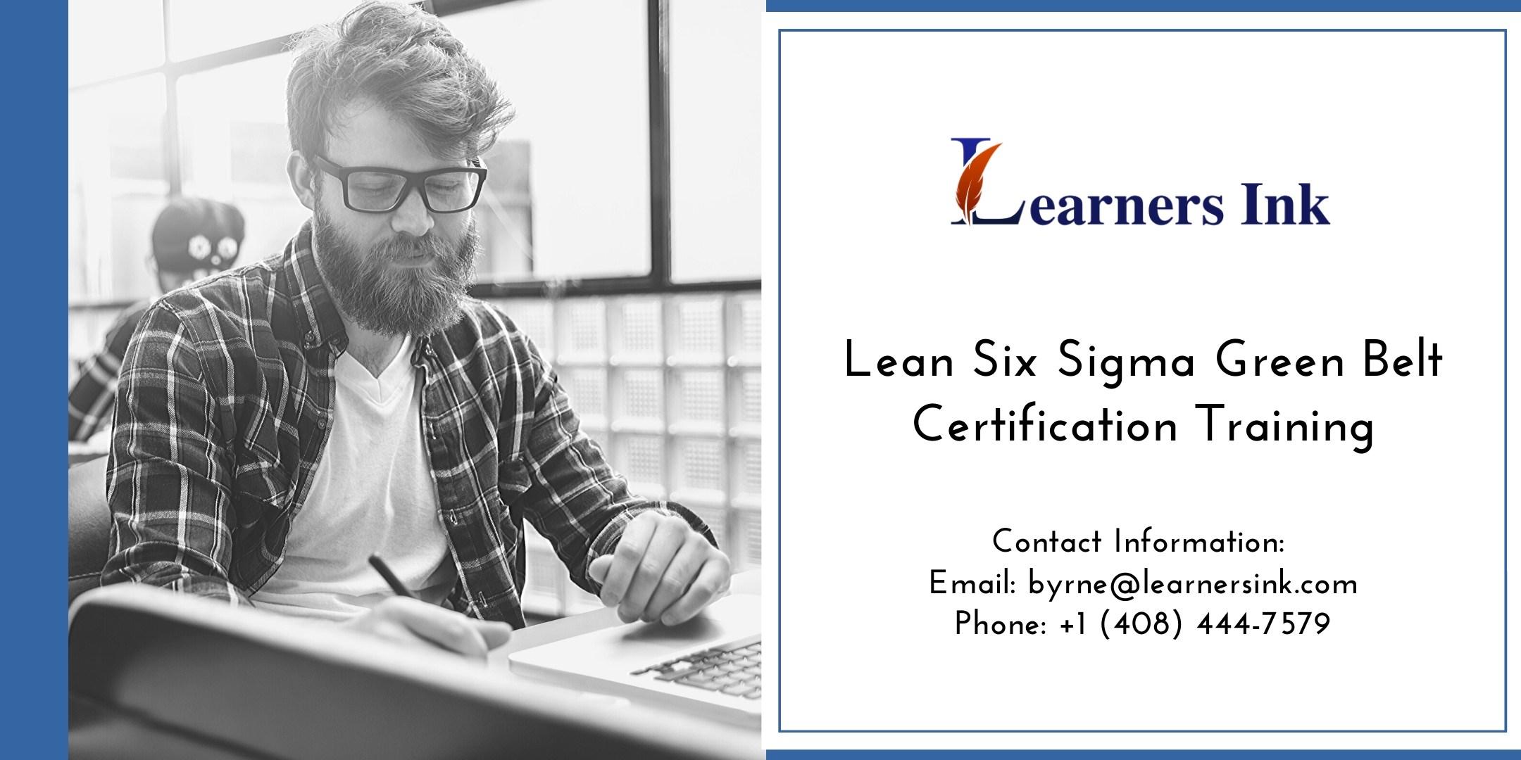 Lean Six Sigma Green Belt Certification Training Course (LSSGB) in Pearland
