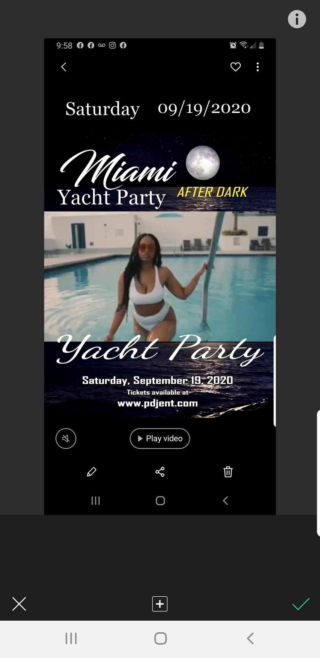 Miami After Dark Yacht Party